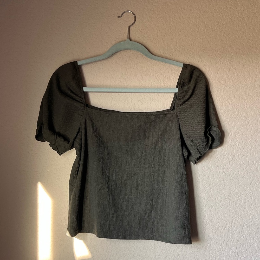 H&M, Large, Olive Green